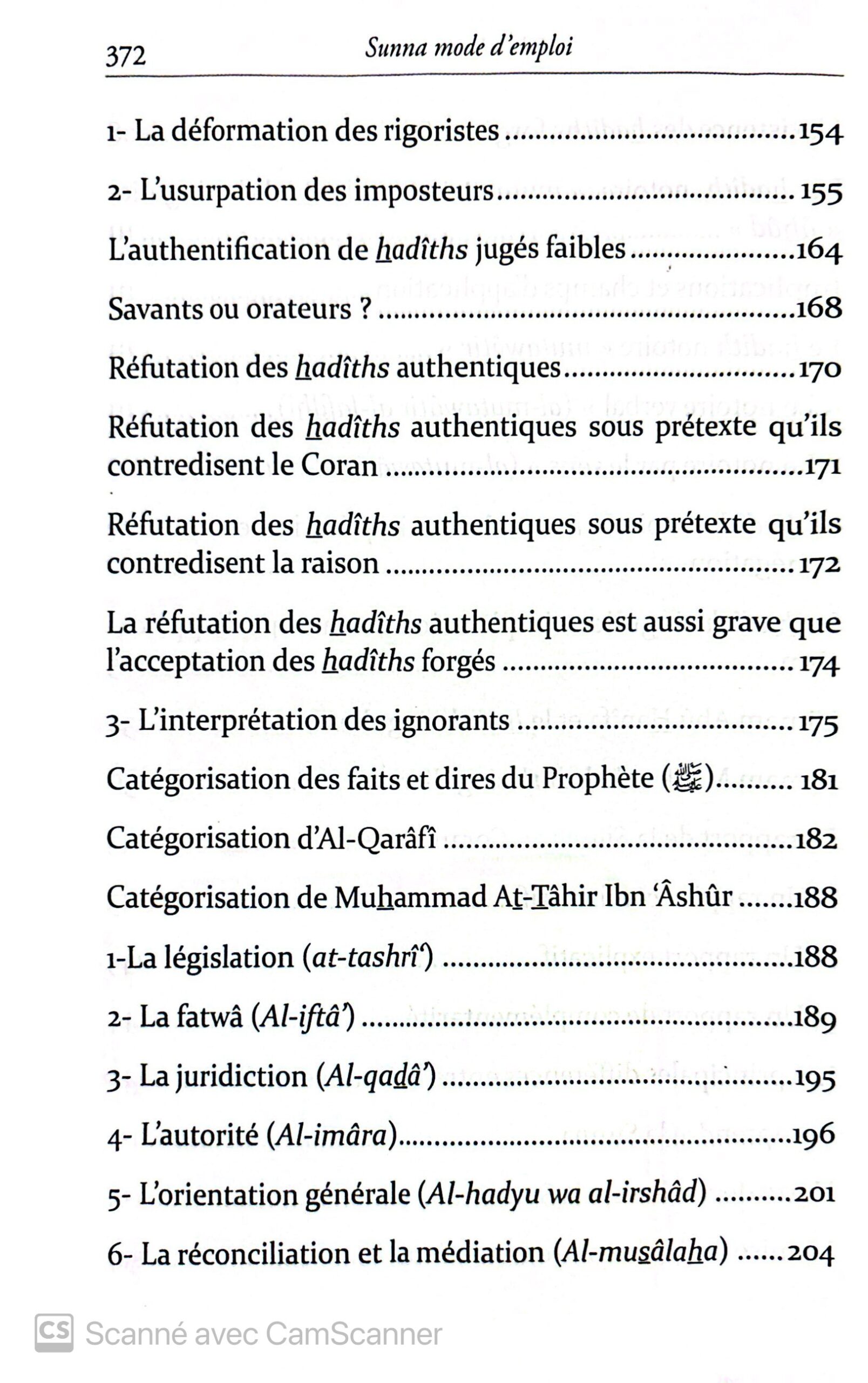 la sunna mode d'emploi moncef zenati - islam - librairie musulmane - moncef zenati - IESH château-chinon - Havre du savoir - sunna - Librairie en ligne - Librairie Avignon