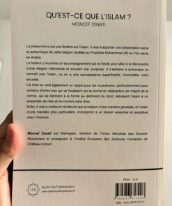 qu'est-ce que l'islam - Moncef zenati - livre introduction islam - livre pour convertis