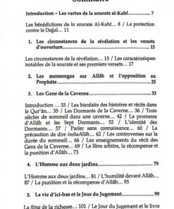 Livre tafsir sourate al kahf Yasir qadhi Muslim city - livre islam facile - librairie en ligne musulmane - librairie musulmane AVIGNON
