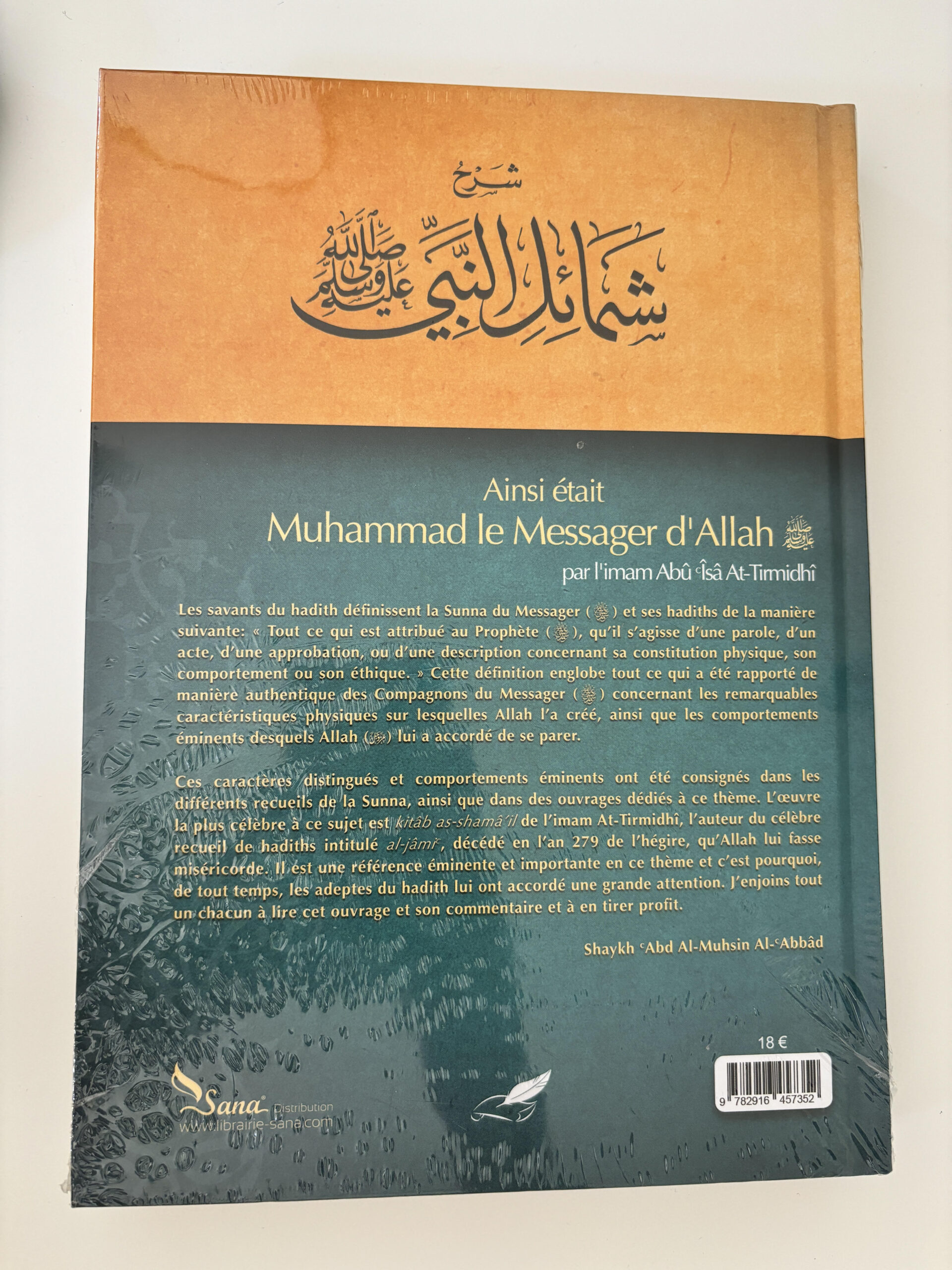 Ainsi était le messager d'Allah Tirmidhi éditions Tawbah