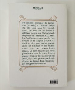 Eloges prophète Mohamed Victor Hugo Lamartine Azad Editions Heritage Librairie musulmane en ligne