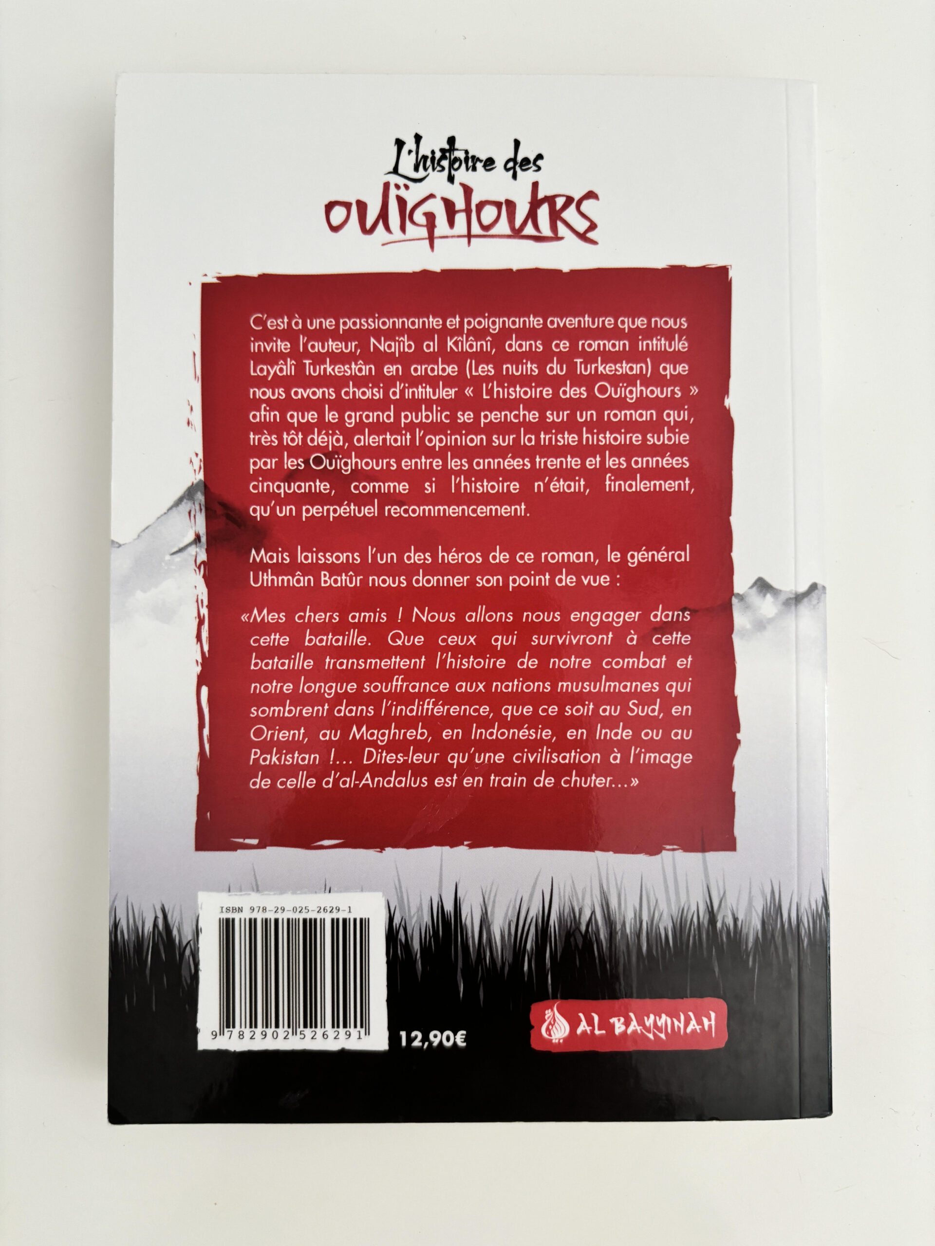 résumé du livre 'L'histoire des Ouïghours' publié par les éditions Bayyinah, racontant l'histoire et les défis du peuple ouïghour. - librairie musulmane en ligne sakin