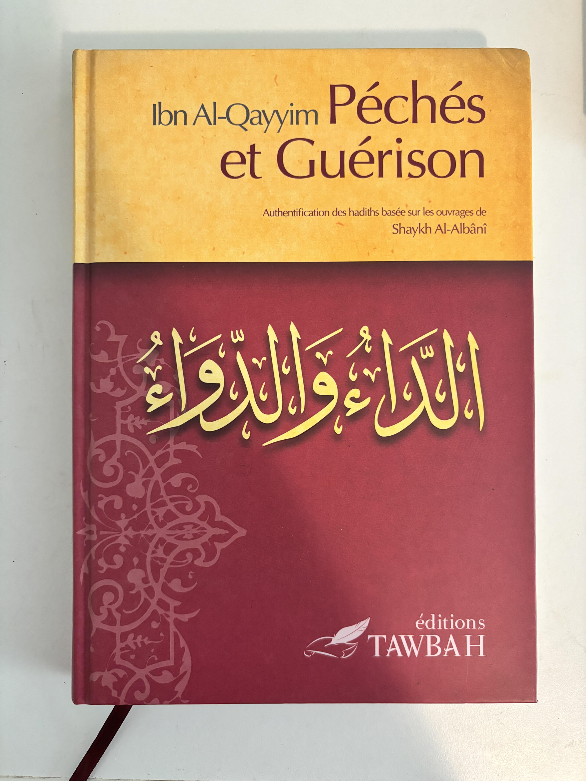 couverture Péchés et guérison du coeur Ibn Al-qayyim editions tawbah Livre spiritualité