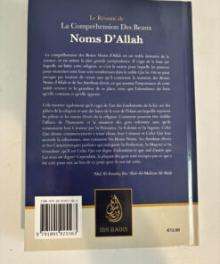 résumé-compréhension-des-beaux-noms-d-allah-abd-ar-razzaq-ibn-abd-al-muhsin-al-badr-editions-ibn-badis-resume