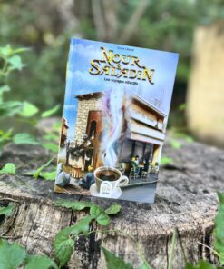 Nour et Saladin, les voyages olfactifs - Tome 5 Saga Saladin- Lyess Chacal - Editions Oryms