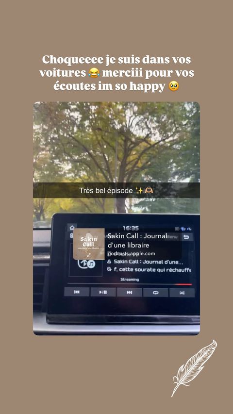 avis podcast sakin call journal d'une libraire. Podcast de la librairie sakin. librairie musulmane en ligne