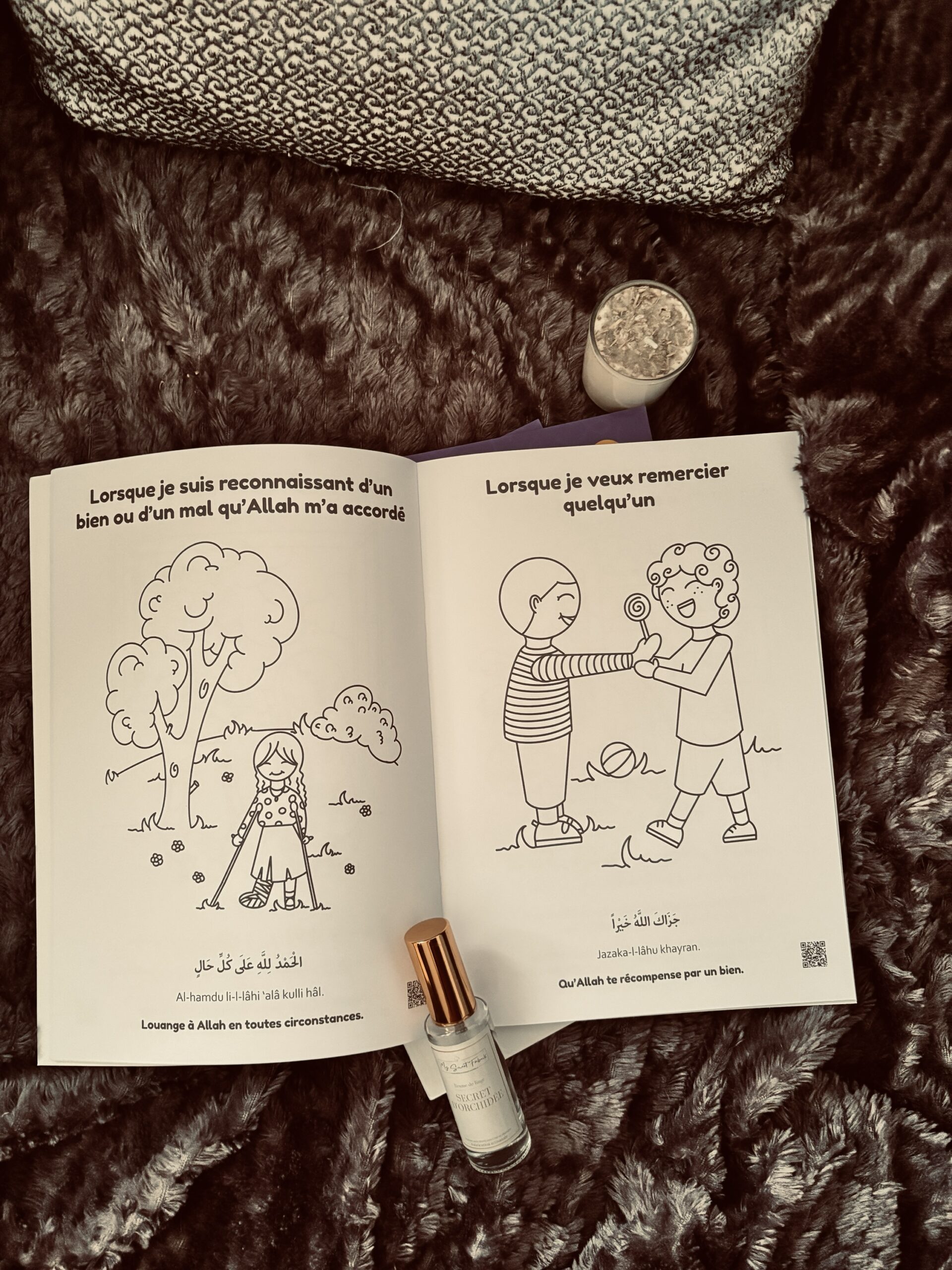 32 Invocations du quotidien - Livre coloriage + Audio inclus - Deenilearn – Image 3