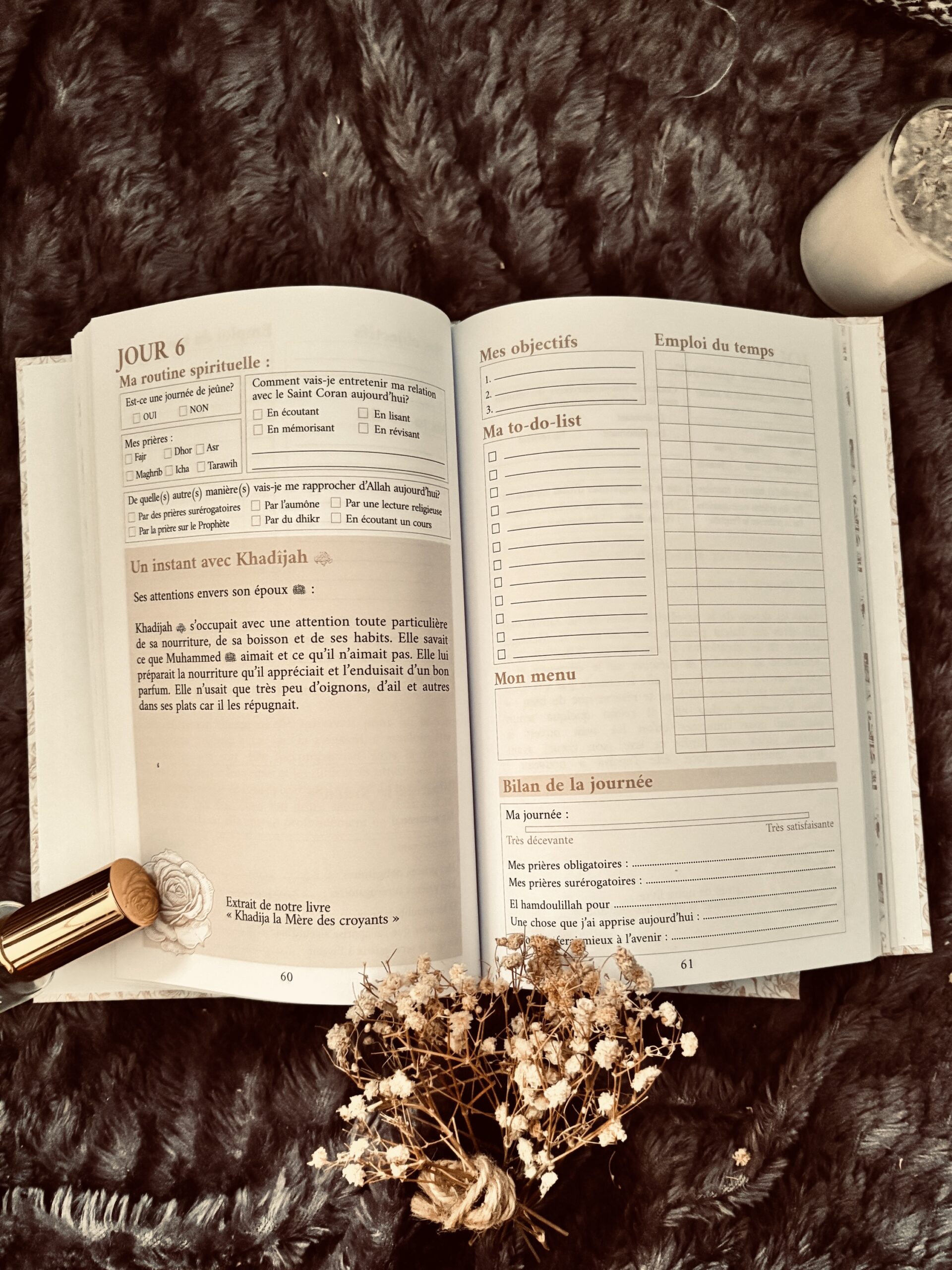 Ramadan Planner - Rose - Editions Al-Imam – Image 3