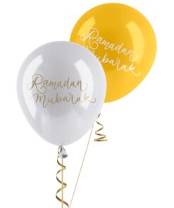 Ballons Ramadan Mubarak x10