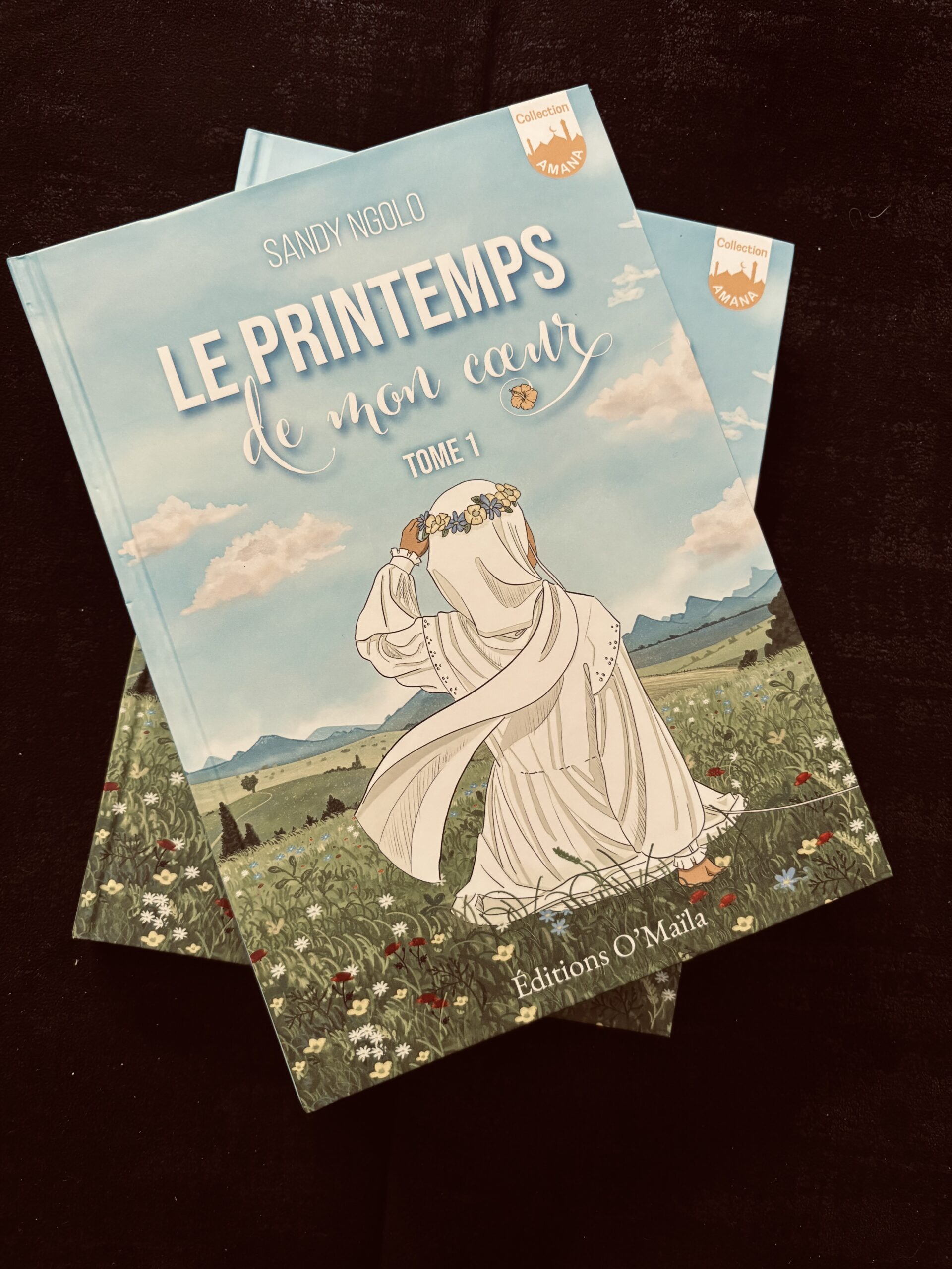printemps de mon coeur SANDY NGOLO éditions OMAILA