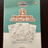 cahier d'activités Les 25 prophètes coloriage deenilearn